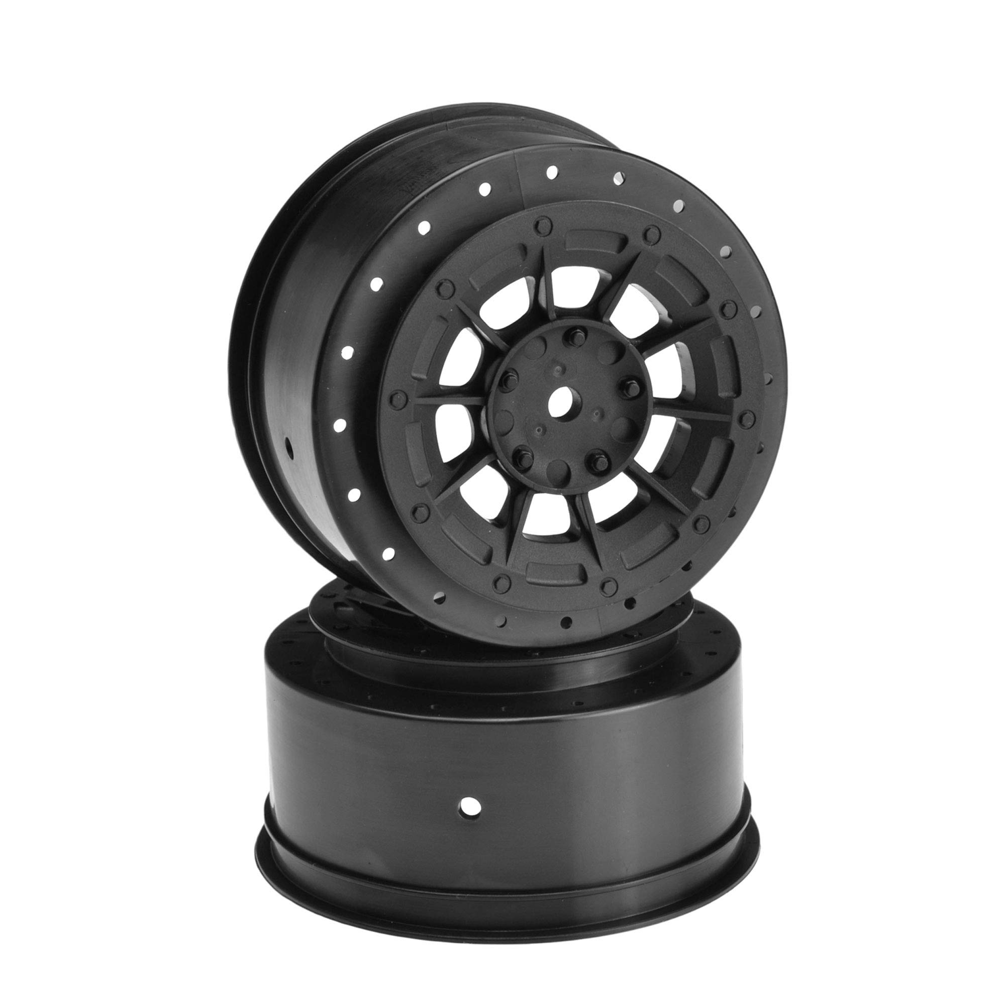 Amazon.com: J Concepts 3352B Hazard - Losi SCT-E Wheel - Black